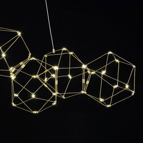 Подвесная люстра Lucciola MD18001068-7A matt gold