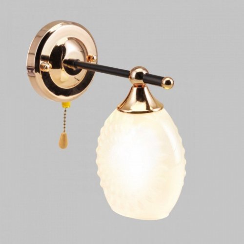 Бра IMEX MD.4144-1-W-BK+FGD Бра IMEX MD.4144-1-W-BK+FGD