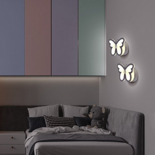 Настенный светодиодный светильник Escada Butterfly 10205/1LED 17W Настенный светодиодный светильник Escada Butterfly 10205/1LED 17W