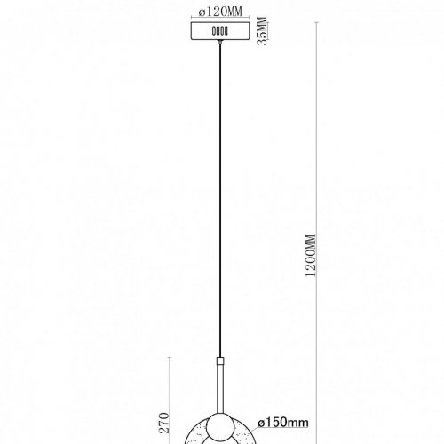 Подвесной светильник Lora MR1082-PL