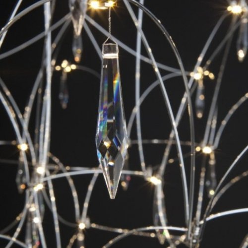 Подвесная люстра DeLight Collection Lucciola 9176P/S silver