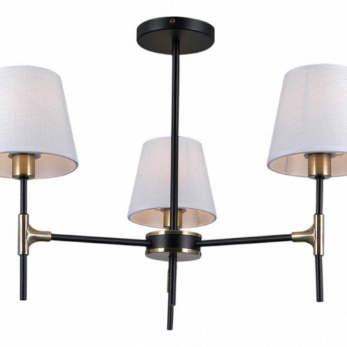 Потолочная люстра Illumico IL0185-3CSQ-24 BK AB CASTOR Потолочная люстра Illumico IL0185-3CSQ-24 BK AB CASTOR