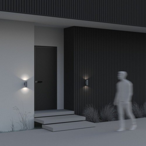 Настенный светильник уличный Maytoni Bowery O574WL-02GR