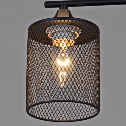 Потолочная люстра 91360-0.3-05 BK+FG Потолочная люстра 91360-0.3-05 BK+FG