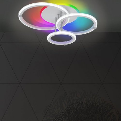 Потолочная светодиодная люстра Seven Fires Sindi SF5054/4C-WT-CR-RGB