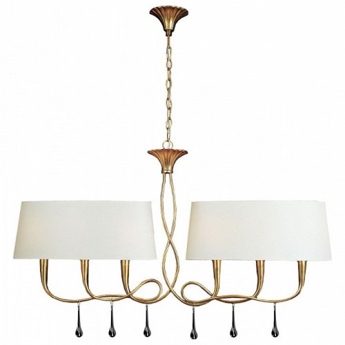 Подвесная люстра Mantra Paola Gold Painting 3541 Подвесная люстра Mantra Paola Gold Painting 3541