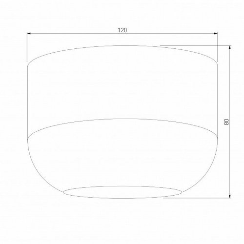 Потолочный светодиодный светильник Elektrostandard Onde 25046/LED 15W 4000K белый a064199