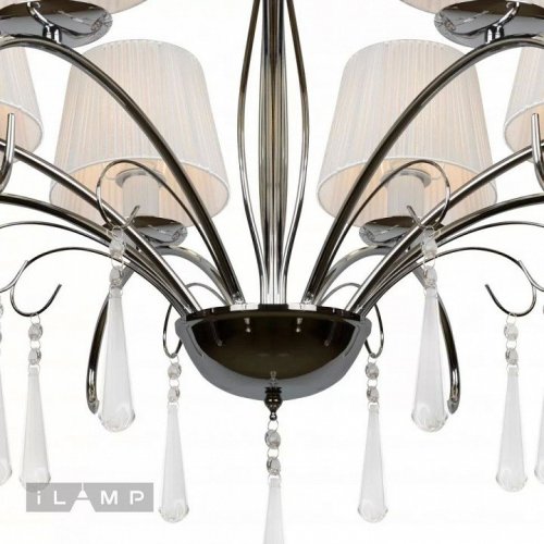 Подвесная люстра iLamp Perfection RM7006/8CR Подвесная люстра iLamp Perfection RM7006/8CR