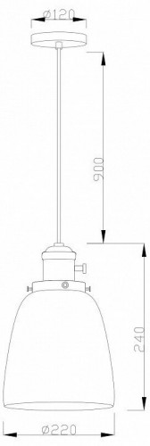 Подвесной светильник Moderli Suvo V11518-1P