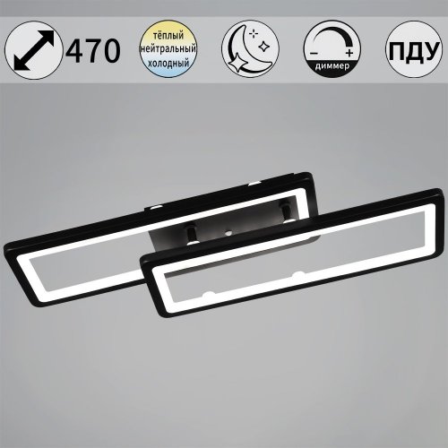 Потолочная люстра Reluce 03629-0.3-02A BK