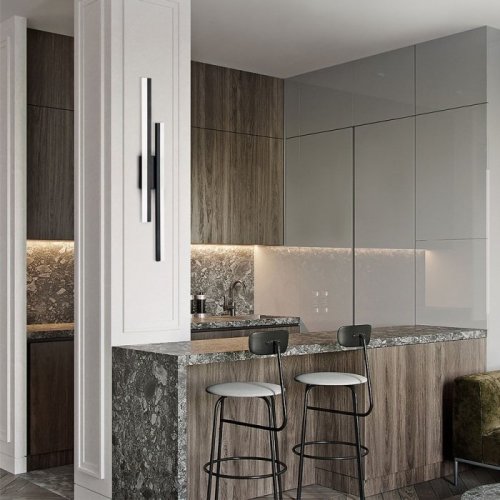 Бра  L2231-650 BK