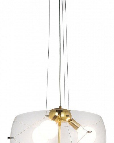 Подвесная люстра Lumina Deco Globo LDP 6018-500 PR+F.GD