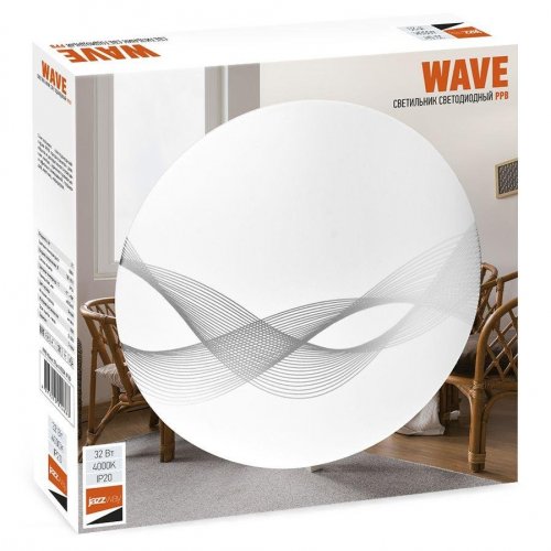 Настенно-потолочный светодиодный светильник Jazzway PPB Wave 5024663