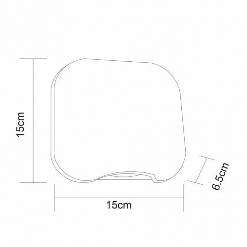 Уличный настенный светодиодный светильник Arte Lamp A8503AL-1WH