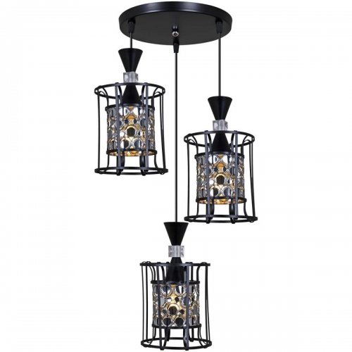 Потолочный светильник Reluce 05362-0.9-03 BK+CH Потолочный светильник Reluce 05362-0.9-03 BK+CH