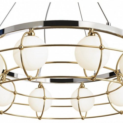 Подвесная люстра Maytoni Carcass MOD312PL-10GCH Подвесная люстра Maytoni Carcass MOD312PL-10GCH