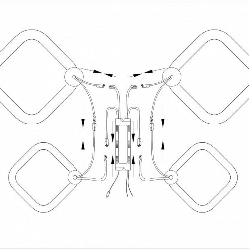 Потолочная люстра Ambrella Light FA FA3822