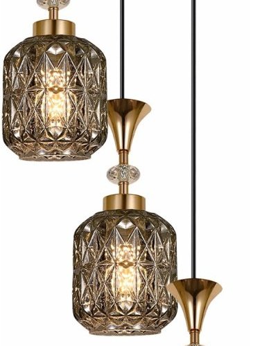 Подвесная люстра Reluce 02003-0.9-03 Smoke Подвесная люстра Reluce 02003-0.9-03 Smoke