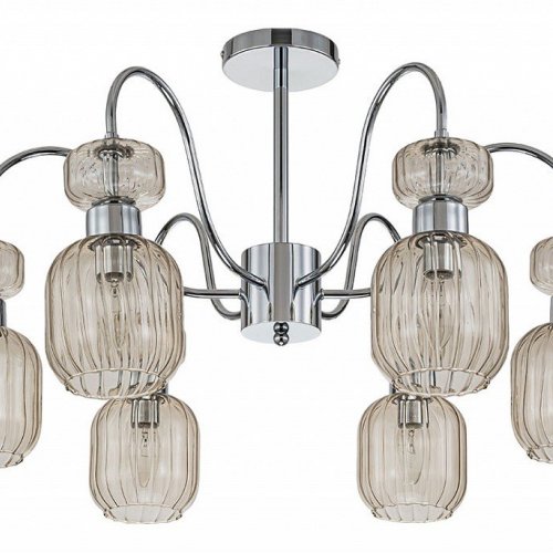 Потолочная люстра Escada Gloss 1141/6PL Chrome/Beige