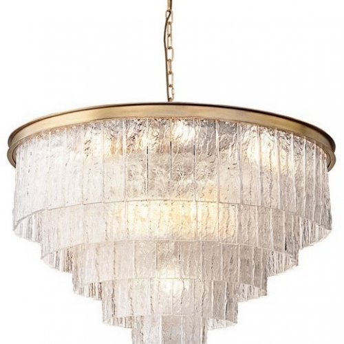 Подвесная люстра DeLight Collection Glace KG0998P-10R brass Подвесная люстра DeLight Collection Glace KG0998P-10R brass
