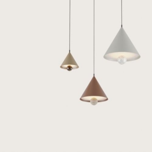 Подвесной светильник Marg C1341/40 Matt white/White Marble