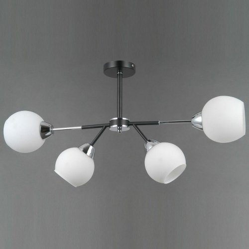 Потолочная люстра Illumico IL0715-4CSQ-24 BK CR LIBRA Потолочная люстра Illumico IL0715-4CSQ-24 BK CR LIBRA