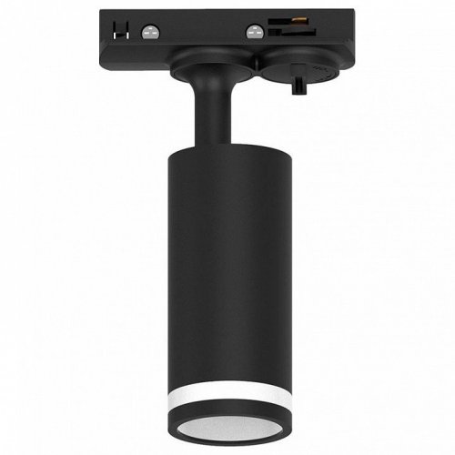 Светильник Feron AL146 трековый однофазный на шинопровод под лампу GU10, черный 51325 Светильник Feron AL146 трековый однофазный на шинопровод под лампу GU10, черный 51325