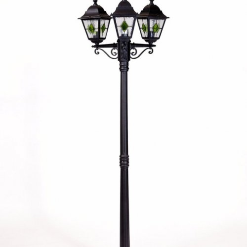 Наземный фонарь Oasis Light QUADRO M lead GLASS 79908MBlgG Bl