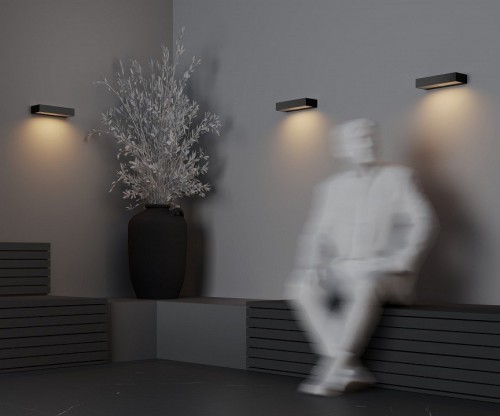 Настенный светильник уличный Maytoni Lot O428WL-L10GF3K