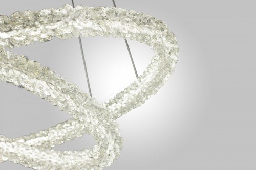 Подвесная люстра AM Group OVALE GD D600+400 Подвесная люстра AM Group OVALE GD D600+400