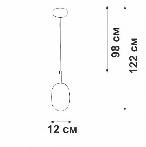 Потолочная люстра Vitaluce V28210-1/1S