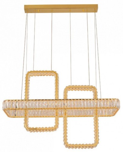 Подвесной светодиодный светильник Newport 8230 8232+2/S gold NEW М0066949