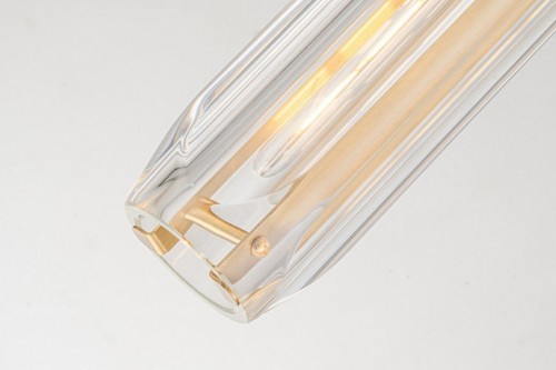 Подвесной светильник Belfast Gibson 6133-1 BR CL Подвесной светильник Belfast Gibson 6133-1 BR CL