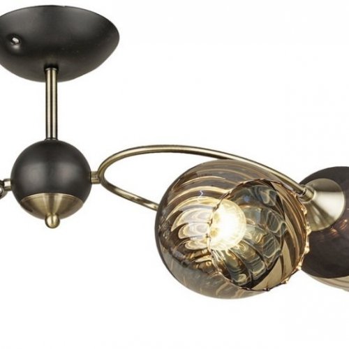 Потолочная люстра 04250-0.3-04 BK+AB Потолочная люстра 04250-0.3-04 BK+AB