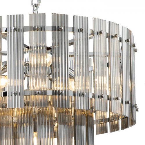 Подвесная люстра DeLight Collection Ruby KG1112P-7 chrome/smoky