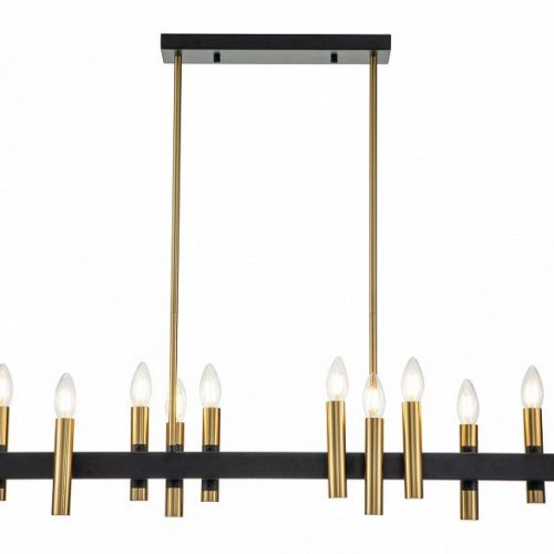 Люстра на штанге Indigo Cero 13009/16RL Black