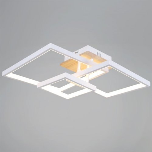 Потолочная люстра  98560-0.3-03 WH+WOOD