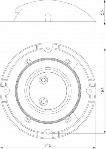 Ландшафтный светодиодный светильник Elektrostandard Park 35167/S a065926