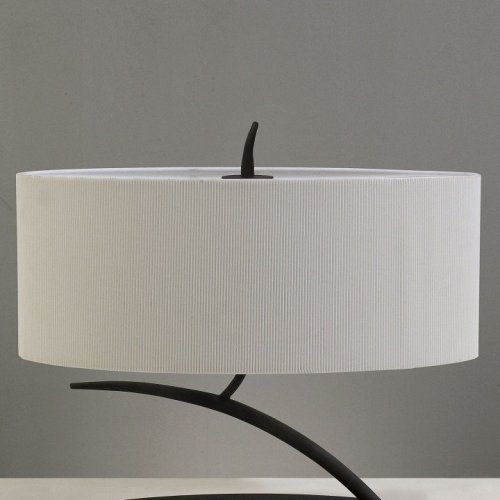 Настольная лампа Mantra Eve Anthracite - Cream Shade 1158
