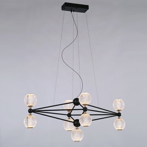 Подвесная люстра DeLight Collection Elliot Diamante MD20022005-9B black/chrome