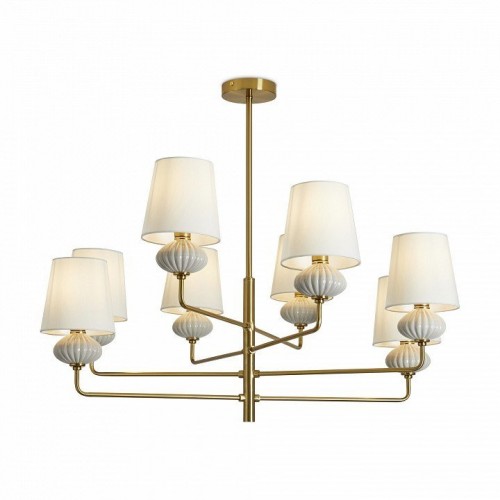 Потолочная люстра Freya Ceramics FR2029PL-08BS Потолочная люстра Freya Ceramics FR2029PL-08BS