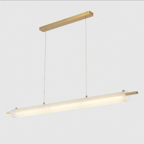 Подвесной светодиодный светильник Crystal Lux Tunnel SP40 Led Brass