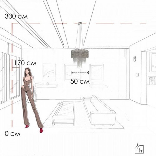 Люстра LOFT IT Opera 10406/500 Люстра LOFT IT Opera 10406/500