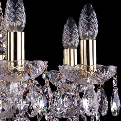 Подвесная люстра Bohemia Ivele Crystal 1413/8/200/G