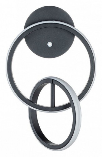 Настенный светодиодный светильник Escada Relation 10230/SG LED Black Настенный светодиодный светильник Escada Relation 10230/SG LED Black