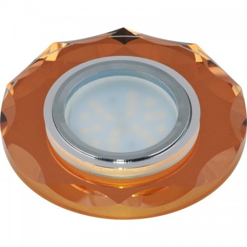 Точечный светильник Fametto Peonia DLS-P105 GU5.3 CHROME/BRONZE