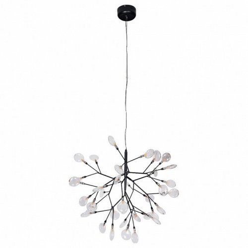 Подвесная люстра Crystal Lux Evita SP36 Black/Transparent Подвесная люстра Crystal Lux Evita SP36 Black/Transparent