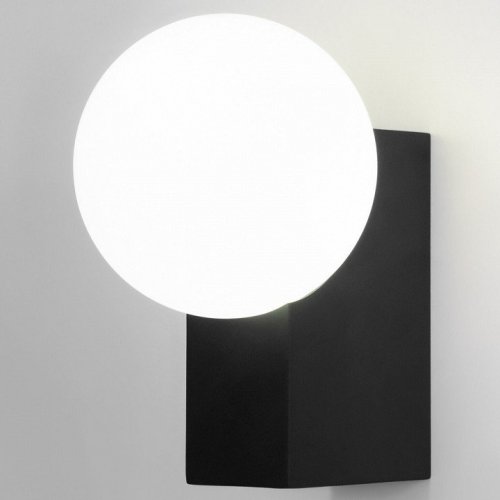 Уличный настенный светильник Elektrostandard Gravity 35166/U черный a062885