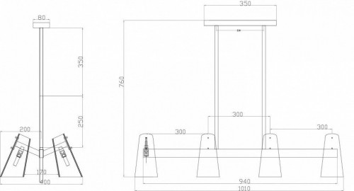 Потолочная люстра Zortes Dallas ZRS.90611.09