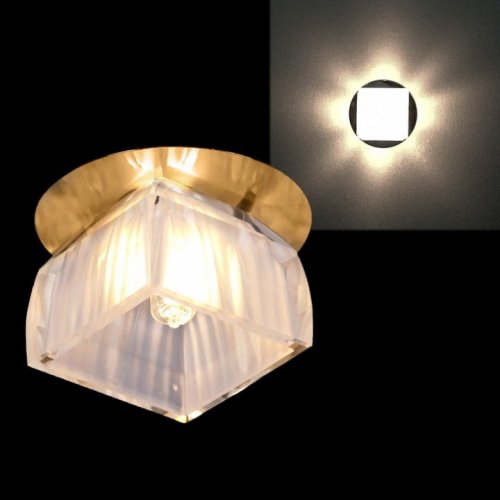 Точечный светильник  7288/H G9 GD+WT Точечный светильник  7288/H G9 GD+WT